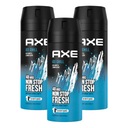 3X AXY ICE CHILL SPREJ PRE MUŽOV 150ML