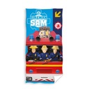 Veľká bavlnená plážová osuška 70X140 FIREMAN SAM, licencovaná