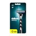 GILLETTE holiaci strojček MACH3 + 2 NÁPLŇKY