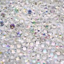 Dekorácia na spoločenský stôl Confetti Diamond Crystals 8mm 1000ks dúhové