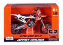 MOTOCROSS MAISTO KTM 450 SX-F Red Bull model 1:6