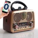 RETRO PRENOSNÉ KUCHYNSKÉ RÁDIO BLUETOOTH USB