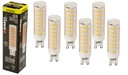 6 x SMD LEDline G9 ŽIAROVKA TEPLÁ 12W 800lm 3Y