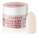 CLARESA SOFT&EASY BUILDING CHAMPAGNE UV/LED GEL 12