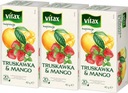 Vitax ovocný čaj jahoda a mango 20x2g x3