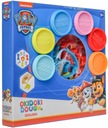 Paw Patrol Playdough Shapes, 6 túb + formičky