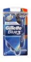 Gillette Blue jednorazový holiaci strojček 3 - 6 ks.