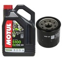 MOTUL 5100 10W40 4L motorový olej + HF204 olejový filter Yamaha, Arctic Cat