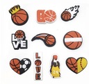 10 ks KROKS SHOE BADGE basketbal šport