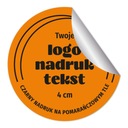 Tlač štítkov QR Code Bar Logo Nápis 4cm 500