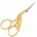 Opus Scissors Natura pre výšivku Richelieu vlákno Mulina Stork Gold 3.5 ''