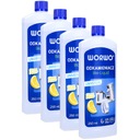 4x WORWO BIO-LIQUID UNIVERZÁLNY ODVÁPŇOVAČ 250ML