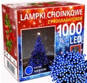 1000 LED SVIETIDIEL NA VIANOČNÝ STROMČEK Šnúra na vianočný stromček VIANOČNÝ STROMČEK VON/INTER