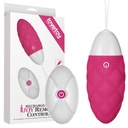 lovetoy Vibračné vajíčko s diaľkovým ovládaním, USB Pink