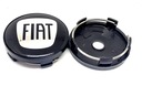 FIAT Rim Cap Cover Cap 60 mm čierna