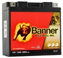 BANNER BIKE BULL GEL 51221 12V 12AH 200A GTZ14B-4