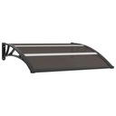 VidaXL Predné dvere Canopy Black 120x8