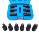 TORX SET NÁRAZOVÝ BIT TORX 1/2 T55-T100 KĽÚČ