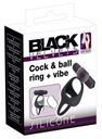 Ring-Black Velvets Cock&B