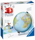 Ravensburger 3D Puzzle Sphere: Childish Globe 540 kusov 12436