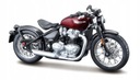 MOTOCYKEL Triumf Bonneville Bobber 1:18 Bburago