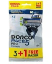 DORCO MEN PACE 5 PRO Jednorazový holiaci strojček pre mužov, 4 ks