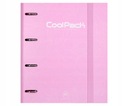 BINDER s listami COOLPACK A4, pastelovo ružová