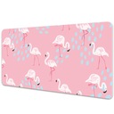 Podložka pod myš a klávesnicu Flamingos 90x45 cm