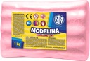 Modelovacia hmota Astra 1 kg Malina