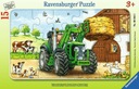 15-dielne rámové puzzle Traktor 060443 RAVENSBURGER