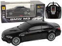 AUTO RC AUTO NA DIAĽKOVÉ OVLÁDANIE S DIAĽKOVÝM OVLÁDANÍM BMW M3 ČIERNA