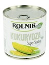 Rolnik Super sladká Bio kukurica v plechovke 425 ml