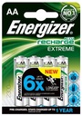 4 batérie ENERGIZER Extreme AA R6 2300mAh JAP