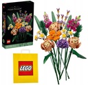 LEGO ICONS 10280 KVETINOVÁ KYTICA BOTANICKÁ ZBIERKA BLOKOV + TAŠKA