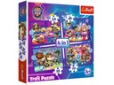 TREFL Puzzle 4v1 PAW PATROL Skvelý film 4+