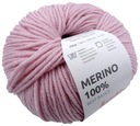 MERINO priadza 100% 7 RUŽOVÁ 50g102m KATIA 14776