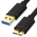 Unitek USB 3.0 microB/USB 1M kábel (Y-C461GBK)