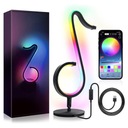 RGB+W LED nástenné svietidlo USB App Bluetooth