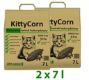 KittyCorn podstielka na kukuricu 2 x 7L