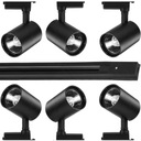 6x BUSTER SET RAIL 1m VÝKONNÉ 30W LAMPY