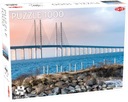 Taktické puzzle 1000 dielikov Oresund Bridge vysokej kvality