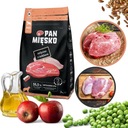 Pan Mięsko Krmivo pre psov teľacie s morčacím chrumkavým M 3kg