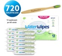 WATERWIPES organické utierky vlhčené vodou 12x60 ks