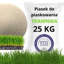 Suchý biely kremičitý piesok na pieskovanie trávnika, pôdne hnojivo, 25 KG