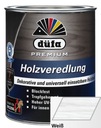 HOLZVEREDLUNG moridlo lak 2,5 L WHITE / WEISS