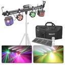 ShowBar 2x LED PAR 2x BUTTERFLY UV STROBO LASER