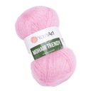 Priadza YarnArt MOHAIR TRENDY ružová 127