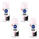 NIVEA Black White dámsky antiperspirant set x4