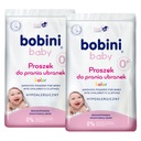 Bobini Baby Color prací prášok 1,2 kg x2