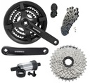 SHIMANO Set CRANK 42 CASSETTE HG41 CHAIN ​​spodný držiak